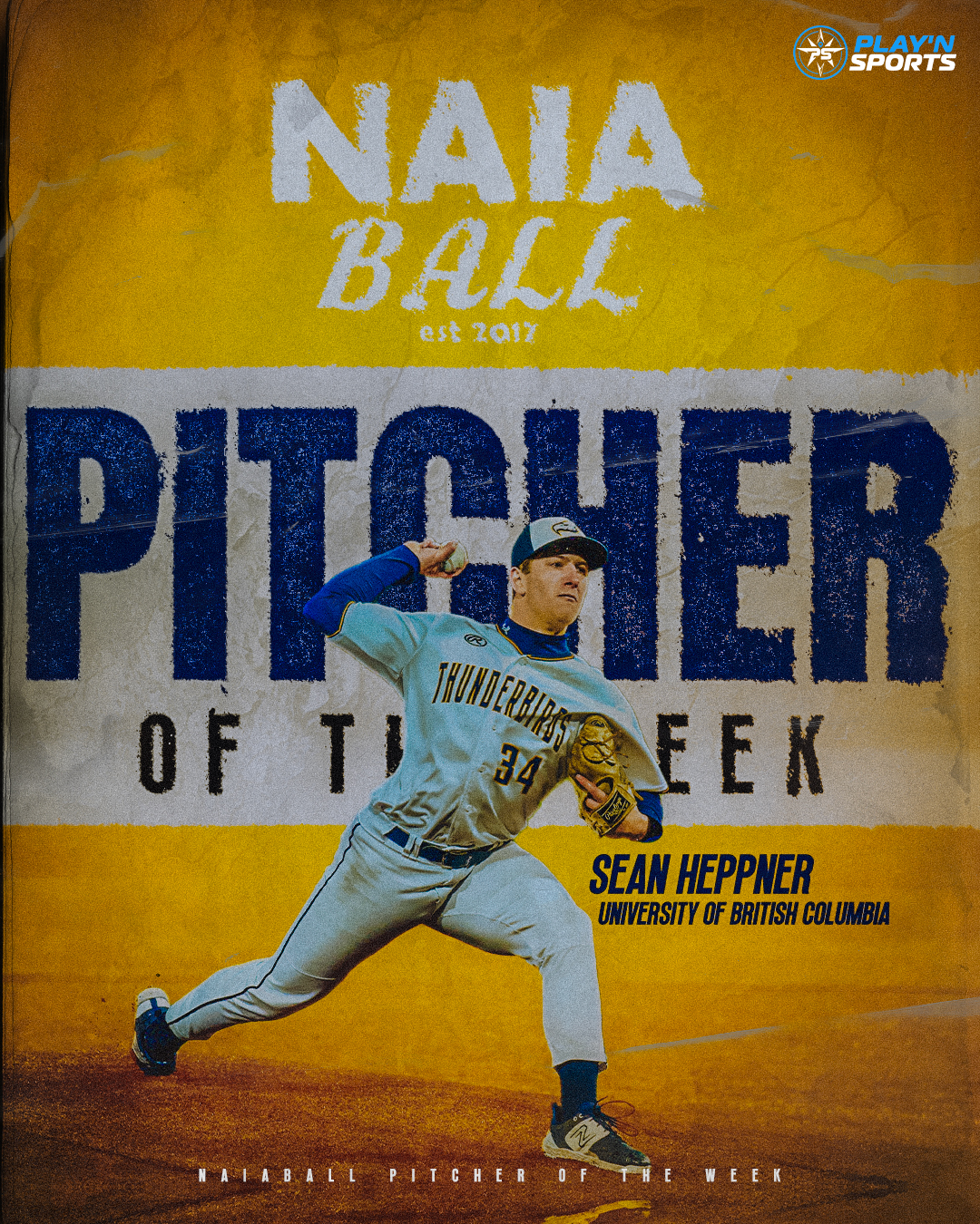 NAIA Ball Pitcher of the Week